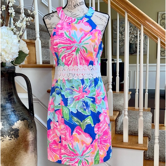 Lilly Pulitzer Dresses & Skirts - Lily Pulitzer Ashlyn Shift Beckon Utopia Dress